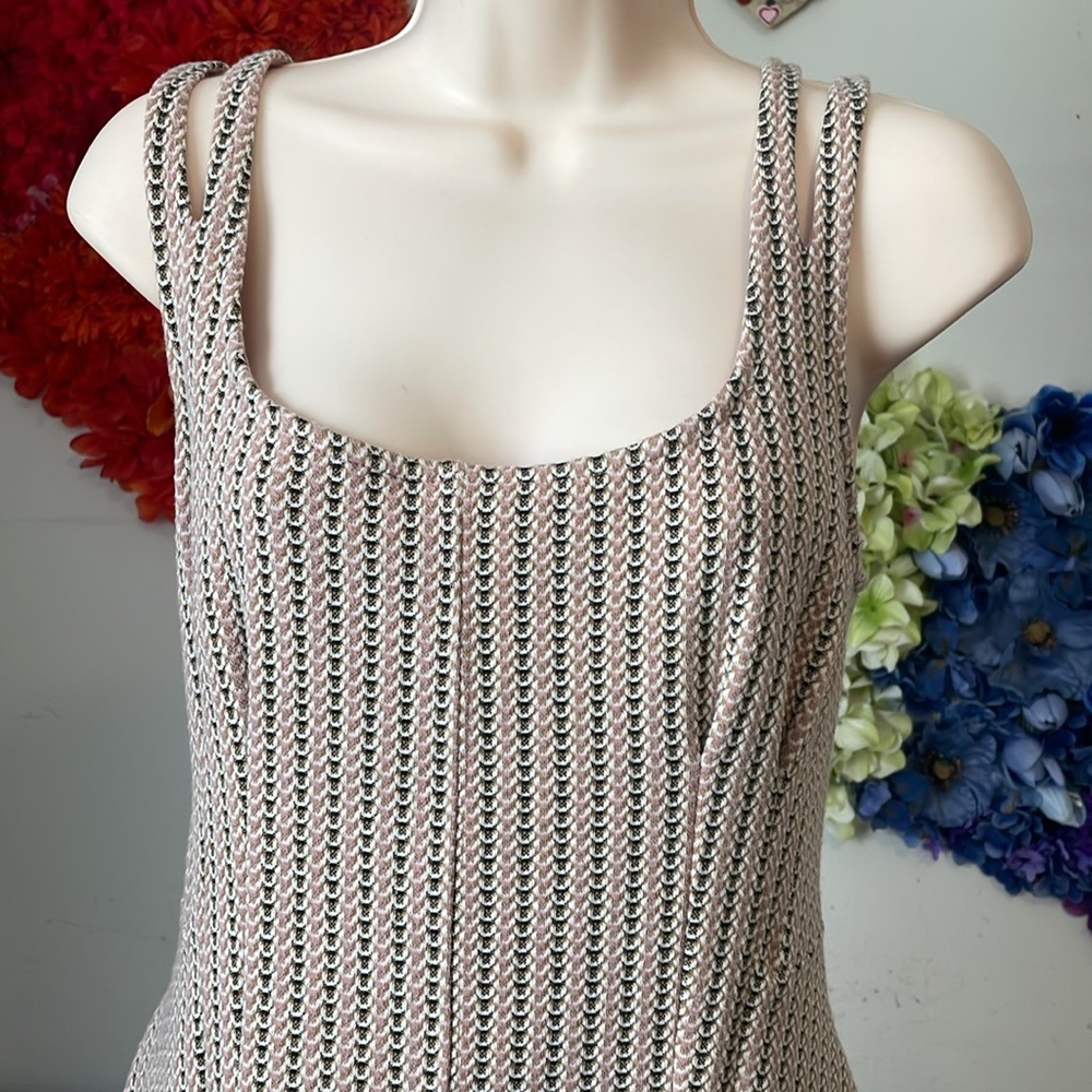 Anthropologie Maeve Jacquard Mini Dress with tie detail - Picture 11 of 16